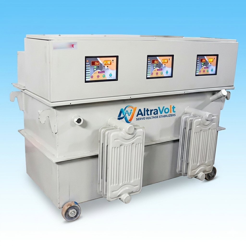 150KVA Servo Voltage Stabilizer - AltraVolt Power