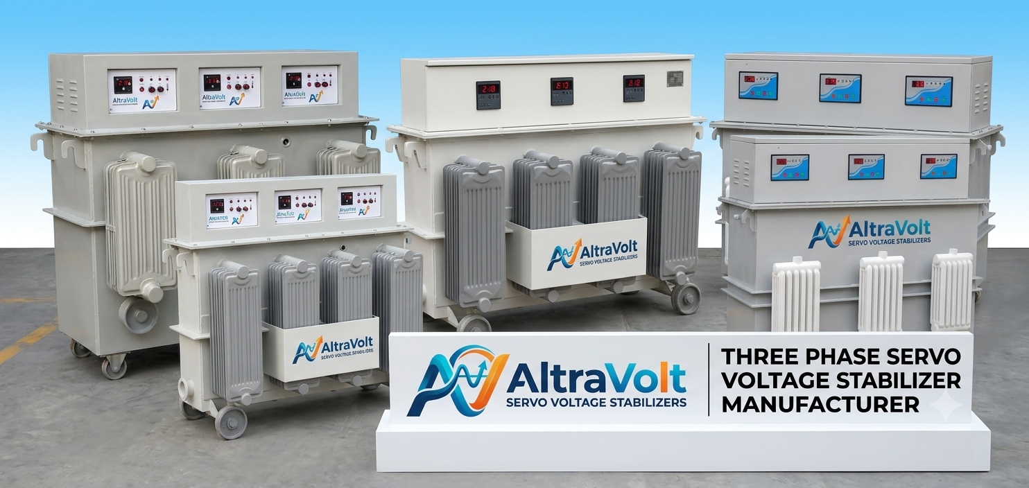 AltraVolt Three-Phase Servo Voltage Stabilizer